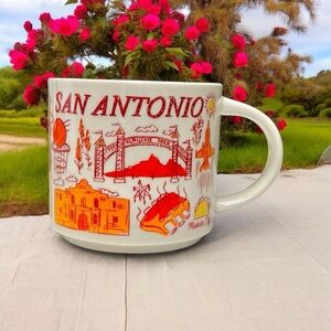 Starbucks San Antonio Alamo City Been There Collectible 14oz Coffee Mug New